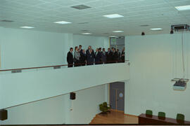 Inauguración de la Facultad de Psicología y la Biblioteca General por parte de la Infanta Elena. Campus de Teatinos, Málaga. Diciembre de 1993