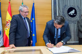 Toma de Posesión de José Antonio Montenegro Montes como nuevo profesor titular del Departamento de Lenguajes y Ciencias de la Computación de la Universidad de Málaga. Edificio del Rectorado. Febrero de 2018