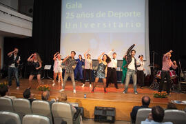 Gala 25 años de Deporte Universitario. Facultad de Ciencias de la Educación y Psicología. Mayo de 2012