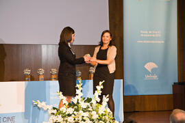 Entrega de premios del XXVI Certamen Bienal Internacional de Cine Fantástico de la Universidad de Málaga. Convento Santo Domingo, Ronda. Octubre de 2010