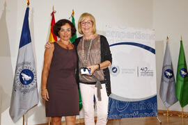Homenaje al personal que cumple 25 años al servicio de la Universidad de Málaga y al personal jubilado. Paraninfo. Julio de 2013