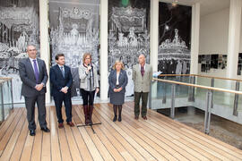 Presentación de la exposición "Semana Santa, 1972. Universidad de Málaga, 40 años compartiendo futuro". Rectorado. Marzo de 2013