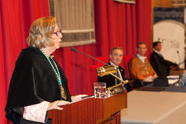 Investidura de nuevos doctores por la Universidad de Málaga. Salón de Actos de la Facultad de Derecho. Enero de 2013