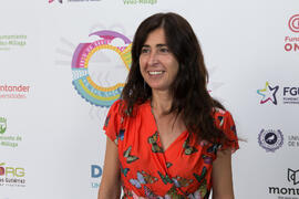 Lourdes García. Curso "Comunicación deportiva". Cursos de Verano de la Universidad de Málaga. Vélez-Málaga. Julio de 2019