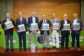 Presentación del coleccionable de Diario Sur "Estampas de Málaga 2". Edificio del Rectorado. Septiembre de 2016