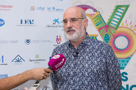 Fernando Aramburu. Curso "La verdad de las mentiras". Cursos de Verano de la Universidad de Málaga. Málaga. Julio de 2019