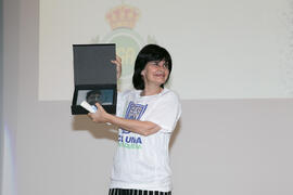 Tecla Lumbreras. Gala del Deporte Universitario 2018. Escuela Técnica Superior de Ingeniería de Telecomunicaciones. Junio de 2018