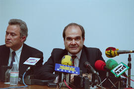 Inauguración del Salón Internacional del Estudiante. Málaga. Mayo de 1998