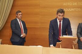 Toma de posesión de Salvador Pérez Moreno como nuevo Director de la Escuela de Doctorado de la Universidad de Málaga. Edificio del Rectorado. Abril de 2024
