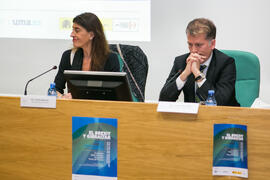 Mesa 2: "La perspectiva de la Unión Europea". Jornada "Brexit y Gibraltar. Un reto con oportunidades conjuntas". Edificio del Rectorado. Febrero de 2017