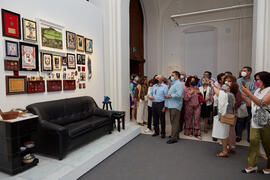 Visita a la exposición "Eugenio Chicano Siempre". Museo de Málaga. Junio de 2021