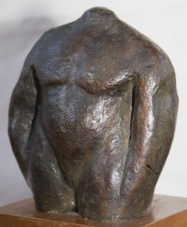 Escultura. Obra de Encarnación Hernández. Málaga. Junio de 2008