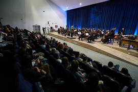 Concierto de Bandas Sonoras de la 31 edición de Fancine de la Universidad de Málaga. Auditorio de la Escuela Técnica de Ingeniería de Telecomunicaciones e Informática. Noviembre de 2021