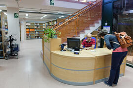 Biblioteca de Humanidades "José Mercado Ureña". Campus de Teatinos. Octubre de 2012