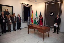 Toma de posesión del personal docente e investigador de la Universidad de Málaga. Rectorado. Noviembre de 2012