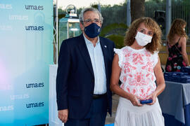 Homenaje al personal jubilado o que cumple 25 años de servicio en la Universidad de Málaga. Jardín Botánico. Septiembre de 2021