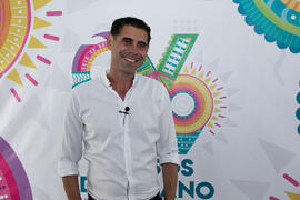 Fernando Hierro. Curso "Comunicación deportiva". Cursos de Verano de la Universidad de Málaga. Vélez-Málaga. Julio de 2019