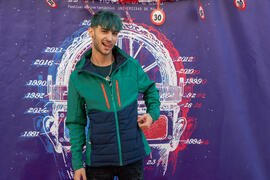 DJ Kae3. Gala Inaugural de la 30 edición de Fancine de la Universidad de Málaga. Cine Albéniz. Noviembre de 2020