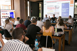 Mesa redonda: «Deportes “minoritarios” y contenido de la Agenda-Setting en radio, televisión y prensa». Curso "Comunicación deportiva". Cursos de Verano de la Universidad de Málaga. Vélez-Málaga. Julio de 2019