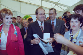Inauguración del Salón Internacional del Estudiante. Málaga. Mayo de 1998