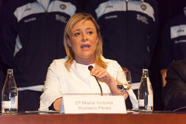 María Victoria Romero. Acto de Clausura del 3º Congreso Internacional de Actividad Físico-Deportiva para Mayores de la Universidad de Málaga. Palacio de Ferias y Congresos de Málaga. Marzo de 2009