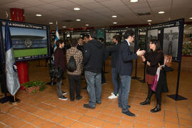 Exposición "La Rosaleda en 75 imágenes". Complejo Polideportivo Universitario. Marzo de 2017