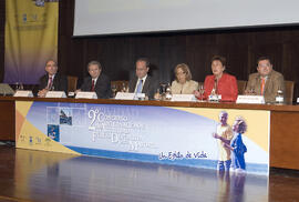 Acto de Inauguración del 2º Congreso Internacional de Actividad Físico-Deportiva para Mayores de la Universidad de Málaga. Palacio de Ferias y Congresos de Málaga. Marzo de 2007