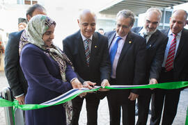 Inauguración de la Oficina de la Universidad de Sharjah, Emiratos Árabes. Jardín Botánico. Noviembre de 2015