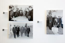 Exposición "Universidad-Diputación. Juntos por Málaga". Sala de exposiciones de la Diputación Provincial. Septiembre de 2013