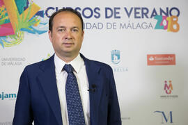 Ramón Herrera. Curso "Influencers, camino al éxito". Cursos de verano 2018 de la Universidad de Málaga. Marbella. Julio de 2018