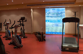 Instalaciones del Hotel Antequera Golf. Noviembre de 2006