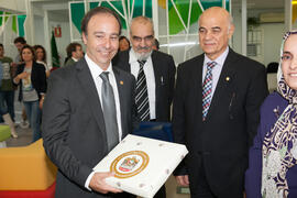 Inauguración de la Oficina de la Universidad de Sharjah, Emiratos Árabes. Jardín Botánico. Noviembre de 2015