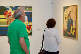 Visita a la exposición "Eugenio Chicano Siempre". Museo de Málaga. Junio de 2021