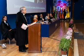 Intervención de José Ángel Narváez. Apertura del Curso Académico 2019/2020 de la Universidad de Málaga. Paraninfo. Septiembre de 2019