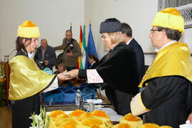 Investidura de nuevos doctores por la Universidad de Málaga. Paraninfo. Febrero de 2012