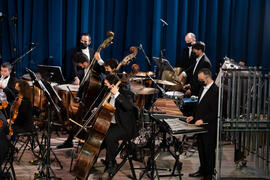 Concierto de Bandas Sonoras de la 30 edición de Fancine de la Universidad de Málaga. Auditorio de la Escuela Técnica de Ingeniería de Telecomunicaciones e Informática. Noviembre de 2020