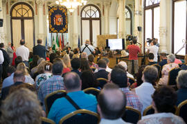 Presentación del Centro Internacional de Autoridades y Líderes. Ayuntamiento de Málaga. Julio de 2018