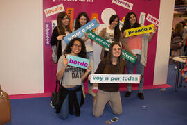 Photocall. Jornadas de Puertas Abiertas de la Universidad de Málaga. Complejo Polideportivo Universitario. Abril de 2015