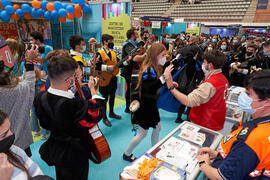 Jornada de Puertas Abiertas de la Universidad de Málaga. Complejo Polideportivo Universitario. Marzo de 2022