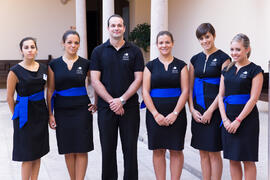 Cursos de verano 2012 de la Universidad de Málaga. Azafatas. Ronda. Julio de 2012
