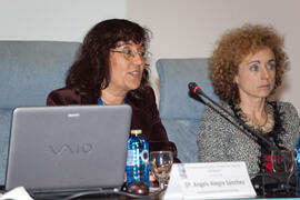 Intervención de Àngels Alegre Sánchez. Acto inaugural del 4º Congreso Internacional de Actividad Físico-Deportiva para Mayores. Escuela Técnica Superior de Ingeniería Informática y Telecomunicaciones. Marzo de 2011