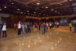 Taller de Ritmos Básicos para Mayores. 3º Congreso Internacional de Actividad Físico-Deportiva para Mayores de la Universidad de Málaga. Palacio de Ferias y Congresos de Málaga. Marzo de 2009
