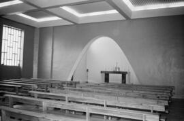 Málaga. Capilla de la finca del Obispado en Velez-Málaga. Marzo de 1963
