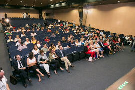Asistentes a la inauguración de los Cursos de Verano de la Universidad de Málaga. Marbella. Julio de 2018