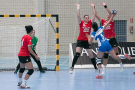 Partido Universidad Ovidius - Universidad de Akdeniz. Categoría femenina. Campeonato Europeo Universitario de Balonmano. Antequera. Julio de 2017