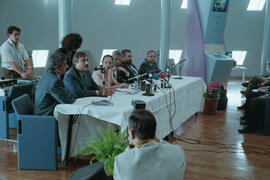 Presentación de la Enciclopedia Electrónica de Andalucía. Sevilla. Abril de 1992
