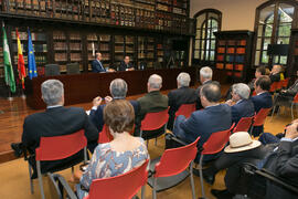 Reunión para la Declaración de Granada. Facultad de Derecho de la Universidad de Granada. Mayo de 2018