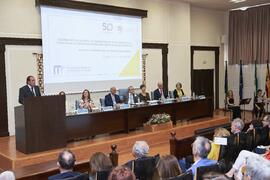 Celebración del 50 Aniversario de la Facultad de Medicina de la Universidad de Málaga. Facultad de Medicina. Octubre de 2022