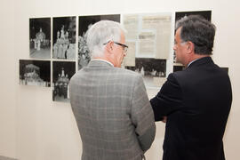 Inauguración de la exposición "Semana Santa, 1972. UMA 40 años compartiendo futuro". Rectorado. Marzo de 2013