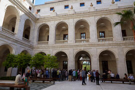 Visita a la exposición "Eugenio Chicano Siempre". Museo de Málaga. Junio de 2021